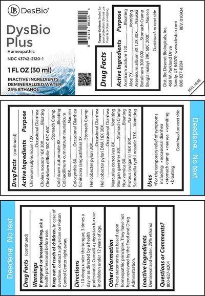 DysBio  Plus - DSRT0591 Dysbio Plus 1 10 24